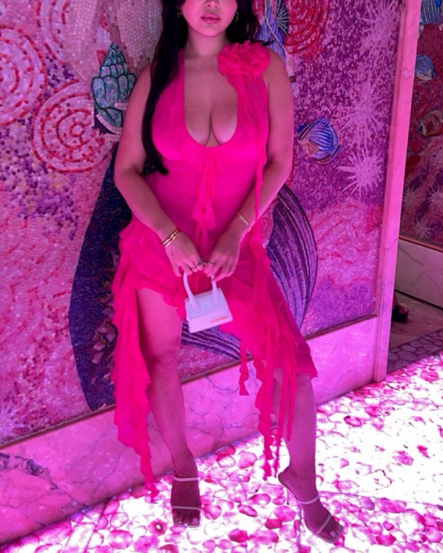 Fanci Club Pink Garden Of Eden Dress - Image 4