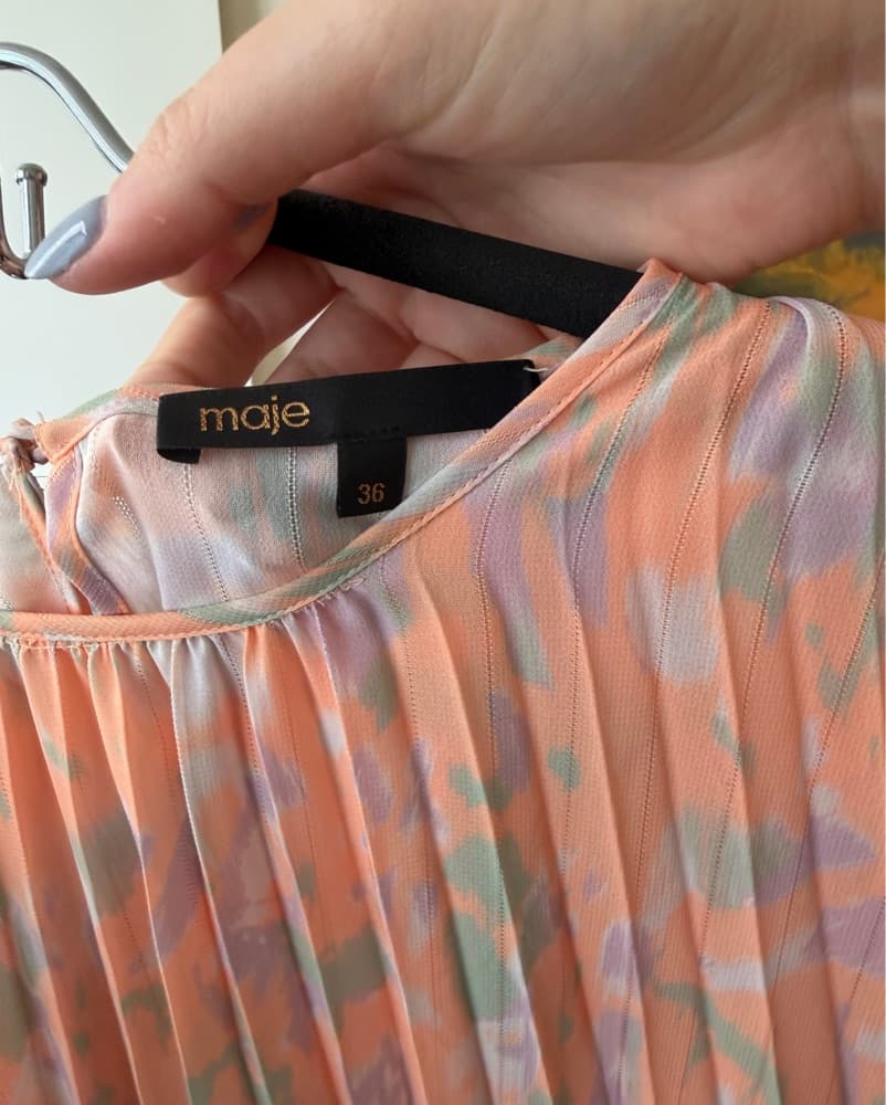 Pleated Pastel Mini Jumper - Image 3