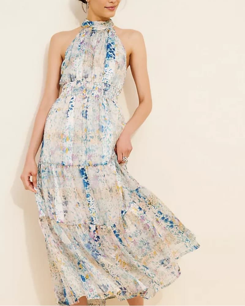 The Somerset Chiffon Maxi Dress - Image 2