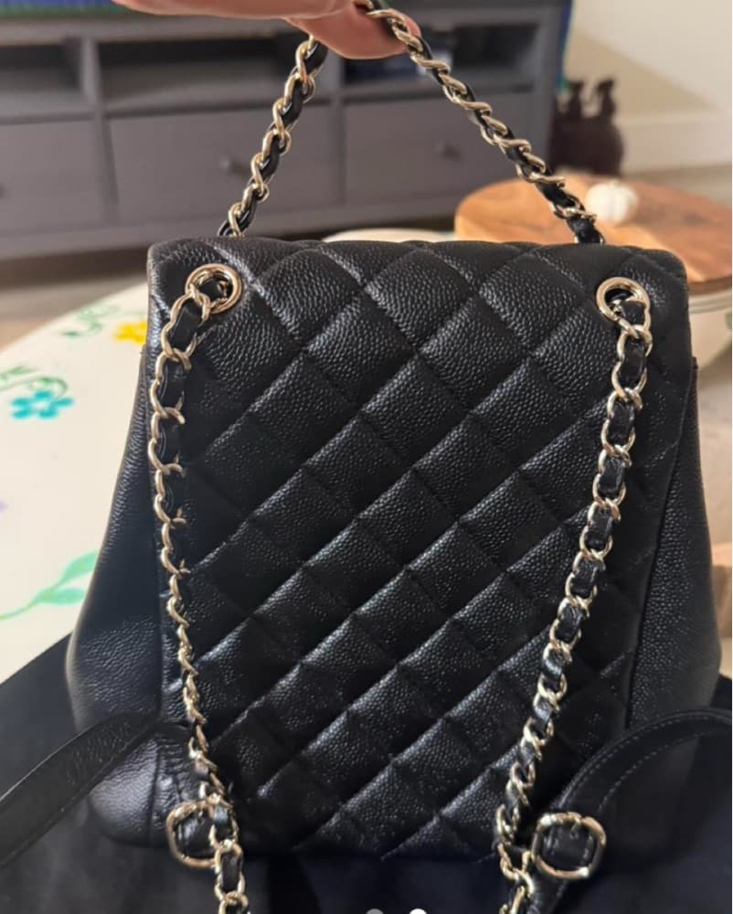 chanel mini backpack dupe - Image 3