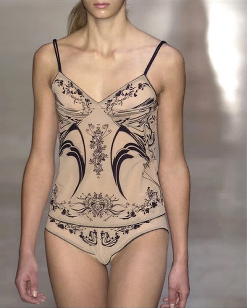 Issey Miyake Tattoo Sheer Camisole - Image 1