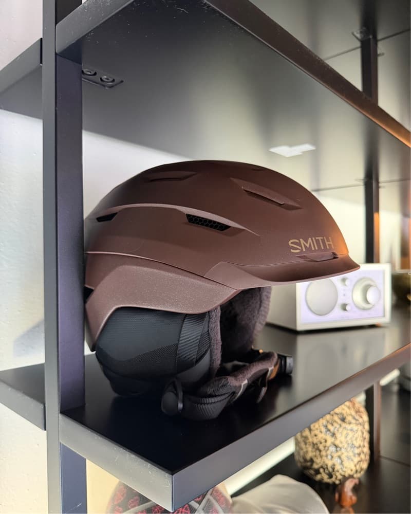 Brown Metallic MIPS Smith Ski Helmet - Image 1