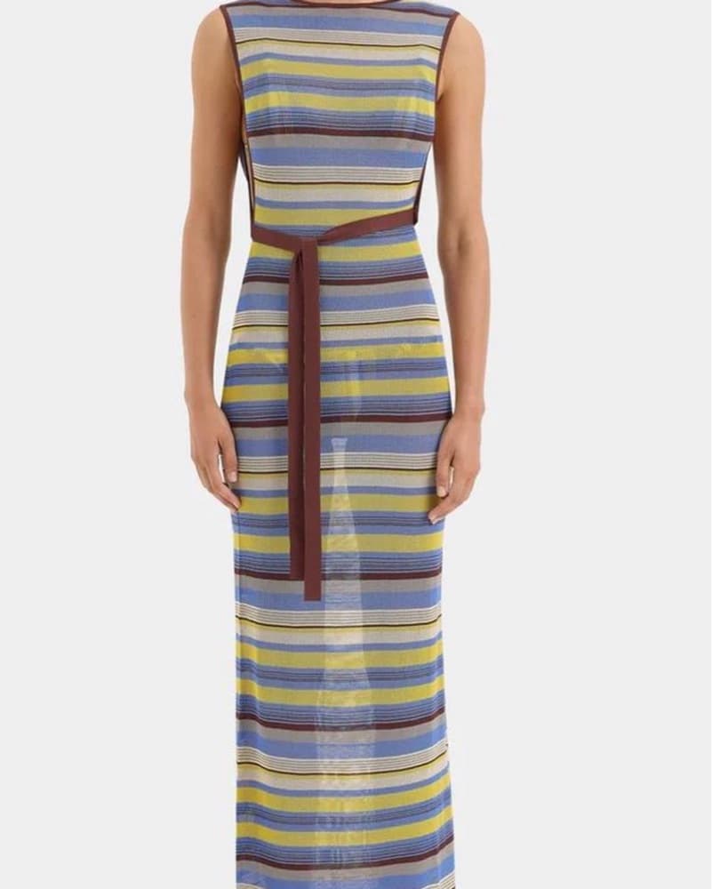 SIR. Coastline Tie Maxi Dress - Image 1