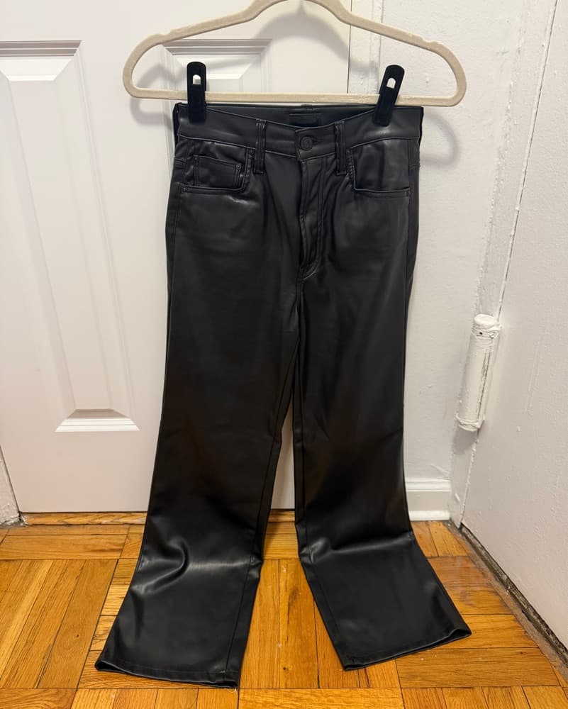Mother Denim Faux Leather Pants - Image 4