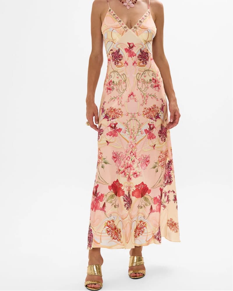 Camilla Silk Dress - Image 1