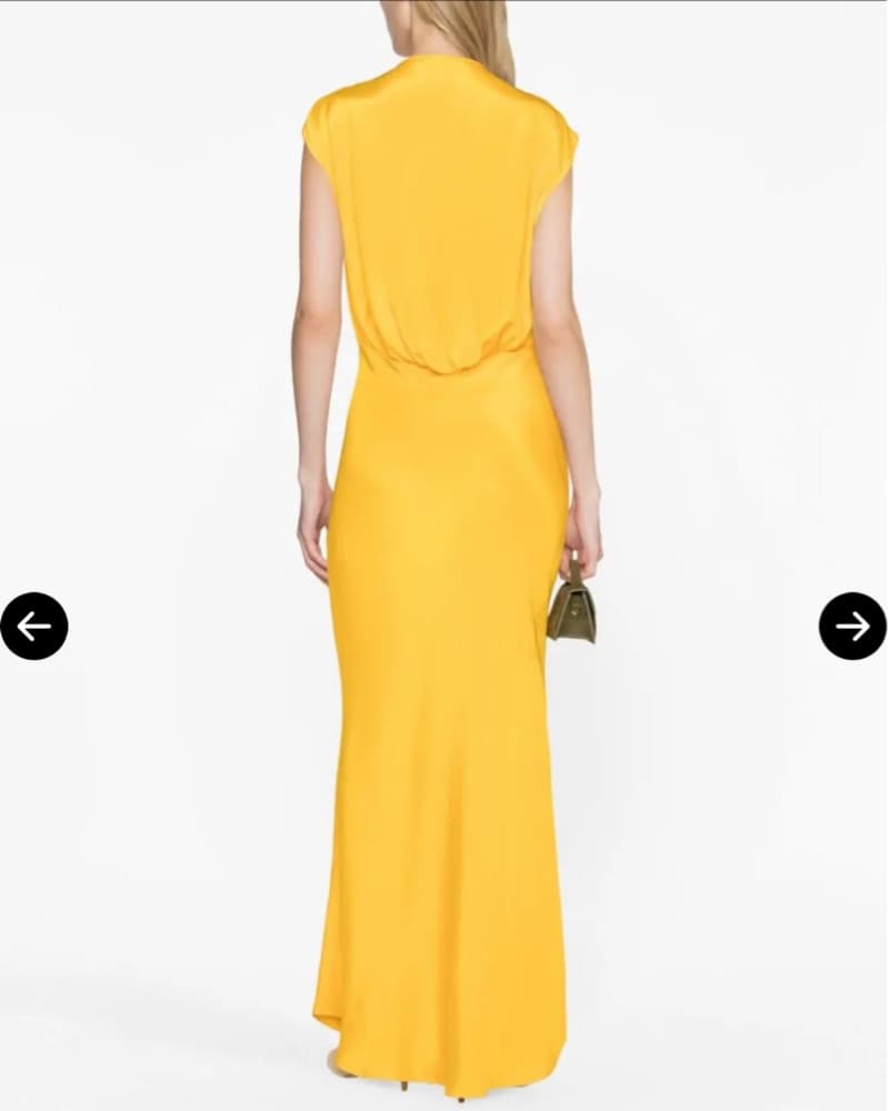 Christopher Esber Triqueta cut-out maxi  - Image 3