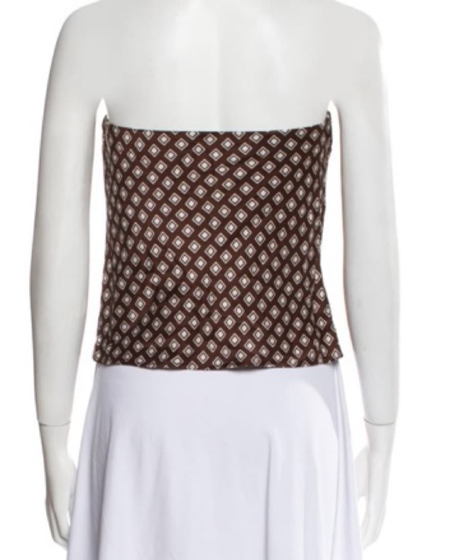 Reformation Silk Printed Top - Image 3