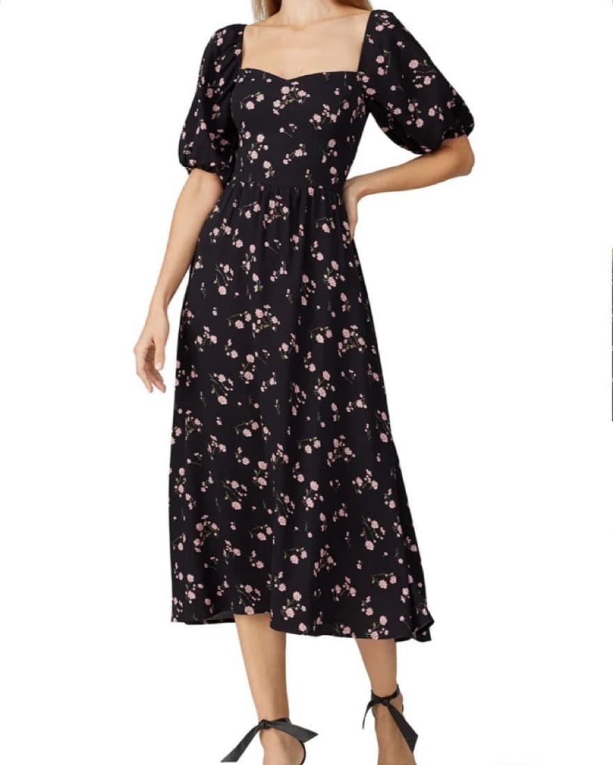 Reformation Floral Print Dress - Image 1