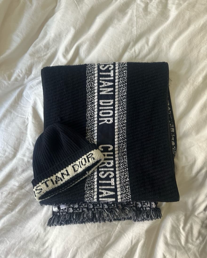 Dior Scarf & Hat - Image 1