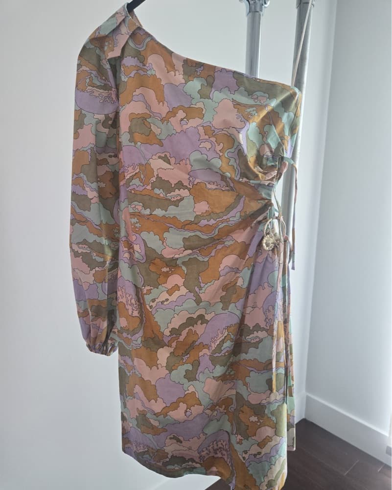Vibrant Camo Shift Dress - Image 4