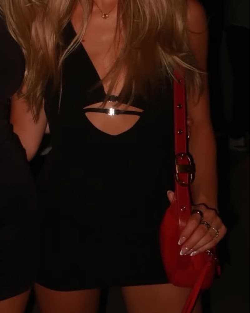 Zara Black Dress - Image 2