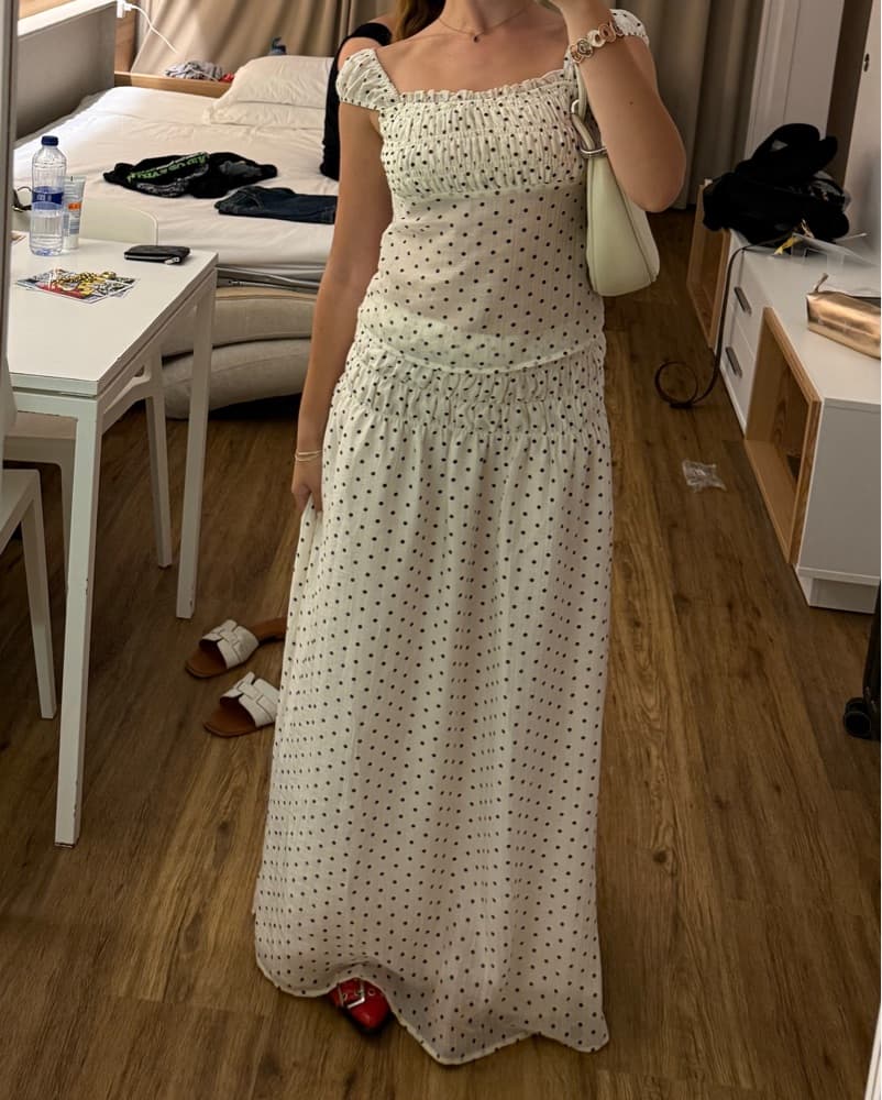 Celine Skirt & Top - Polka Dot Set - Image 2