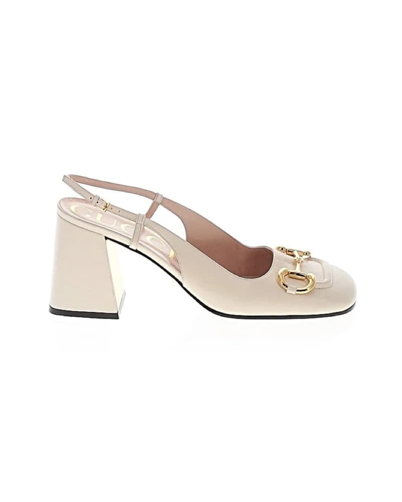 Gucci Slingback Horsebit Chunky 3.5 Heel - Image 1