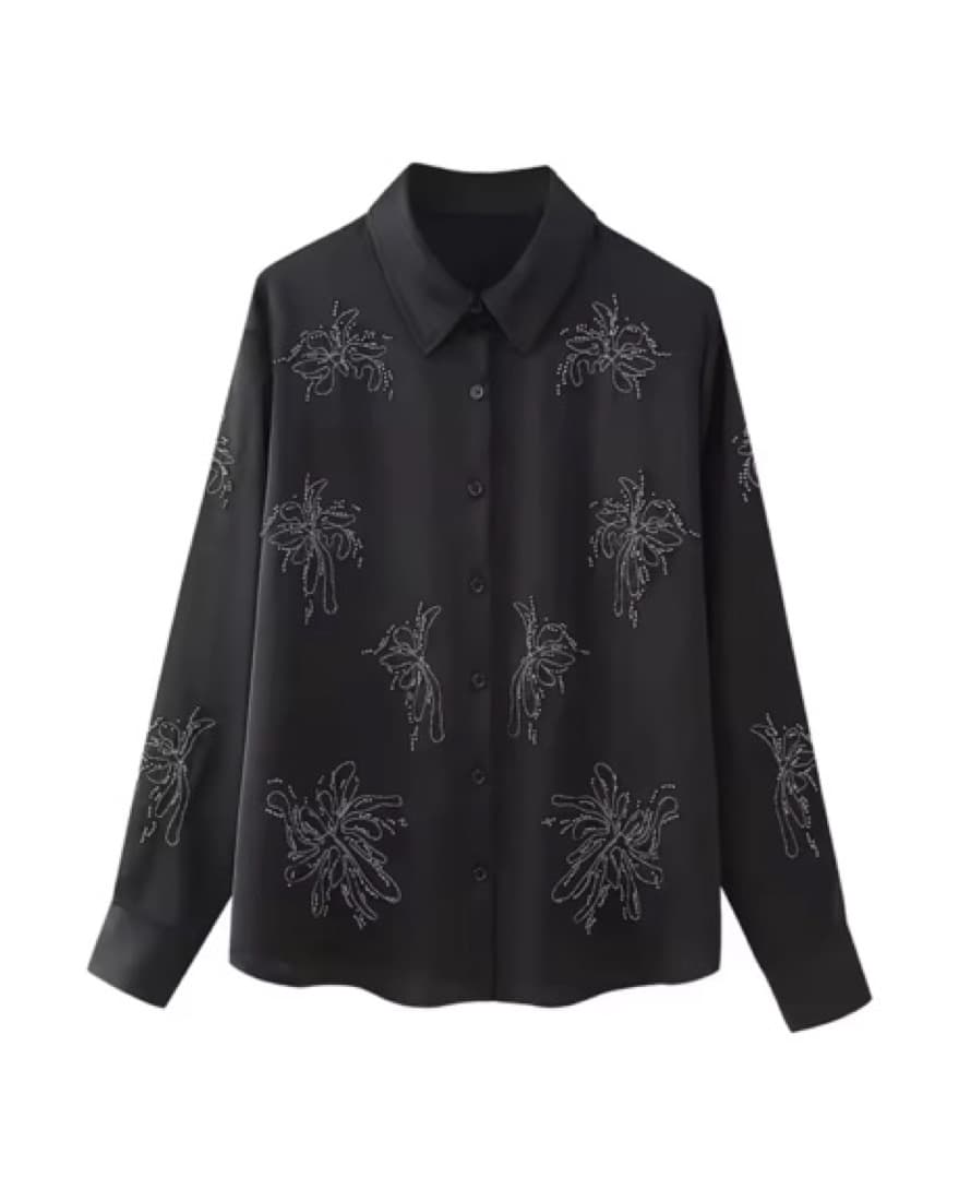 Zara Sequin Embellished Matching Set  - Image 4
