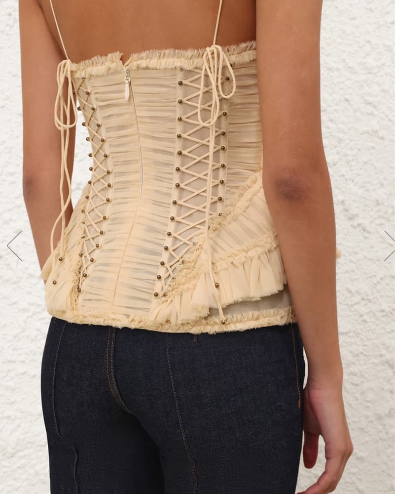 Zimmerman Silk Blouse & Corset  - Image 5