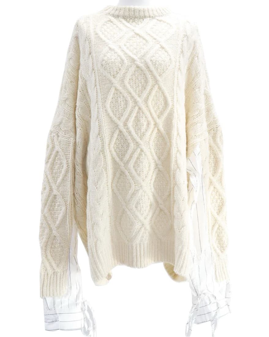 Oversized Sweater Dress - Image 3
