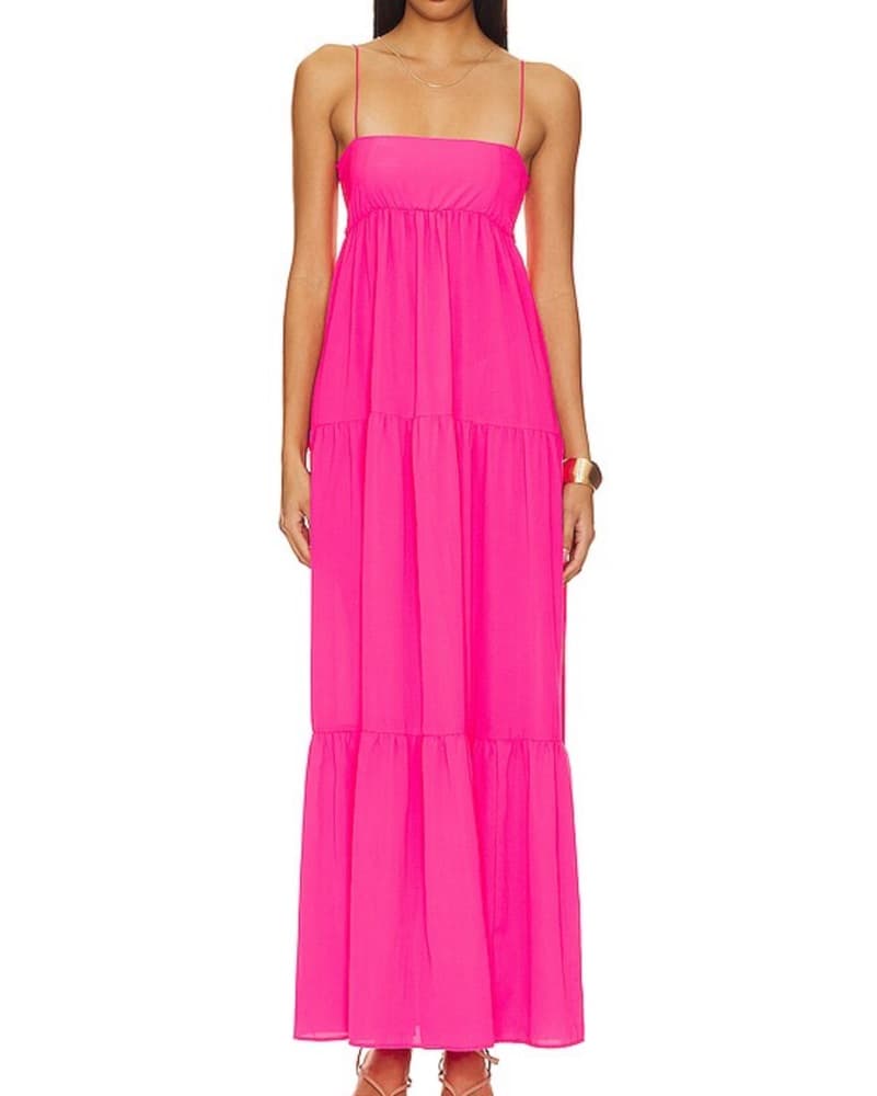 Hot pink Maxi Dress - Image 1