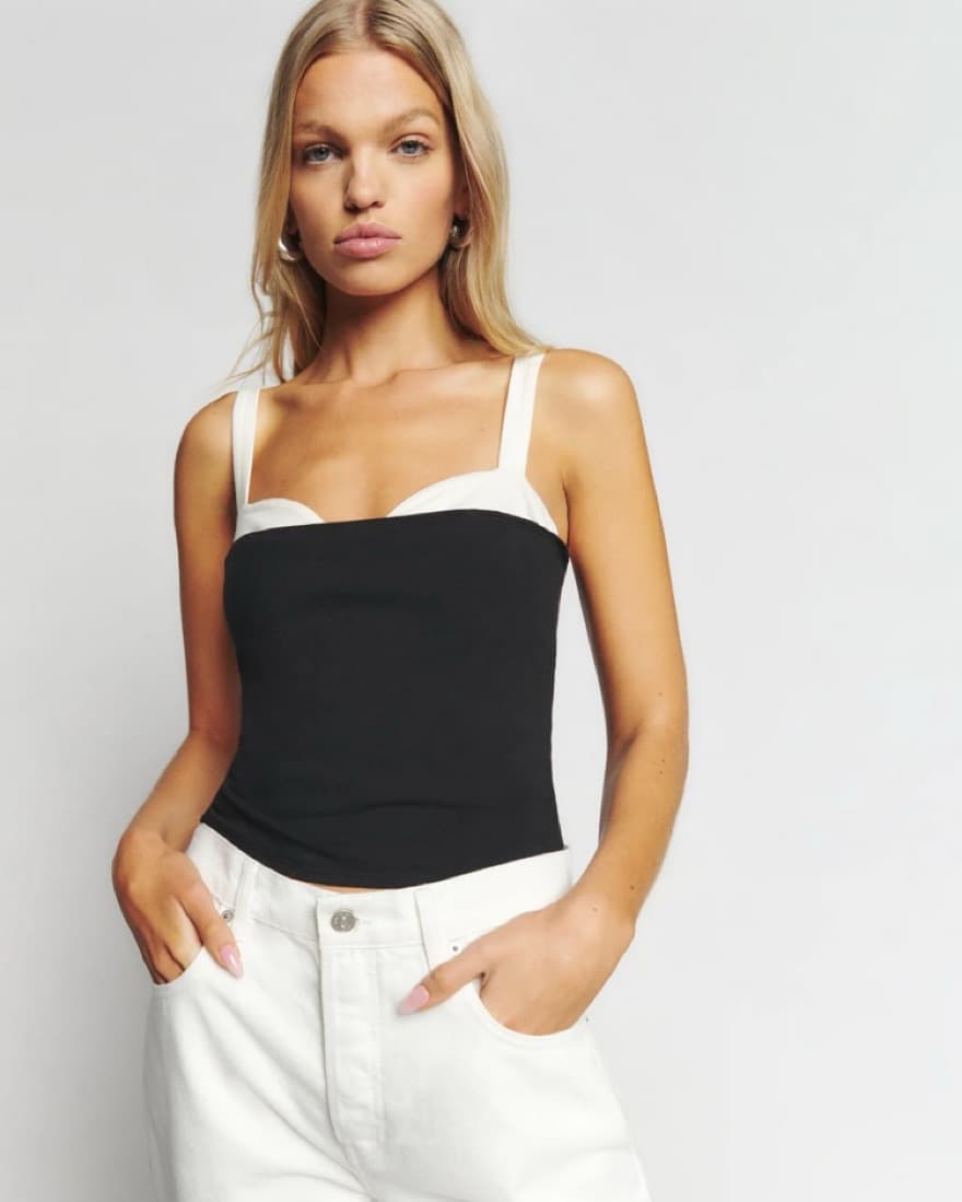 Reformation Harlan Knit Top - Image 1