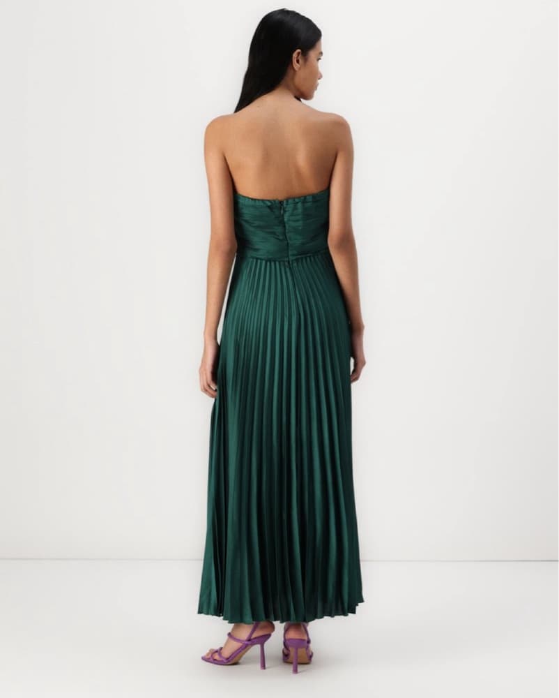 Abercrombie Green Formal Dress - Image 3