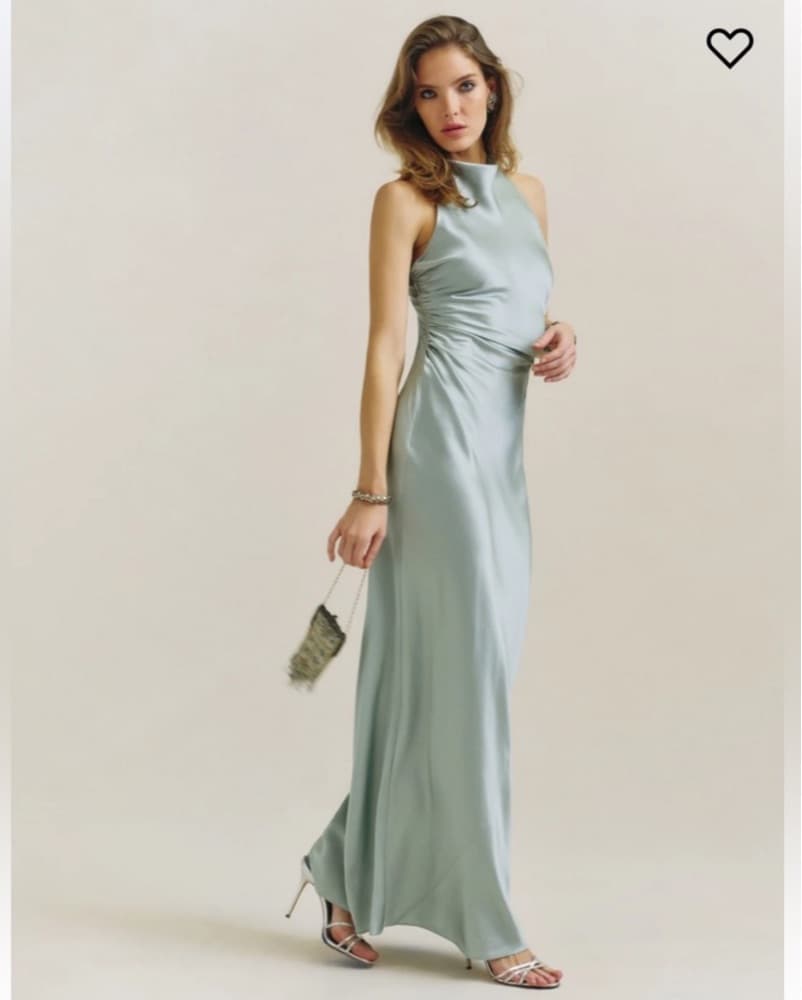 Reformation Anaiis Silk Dress - Image 3