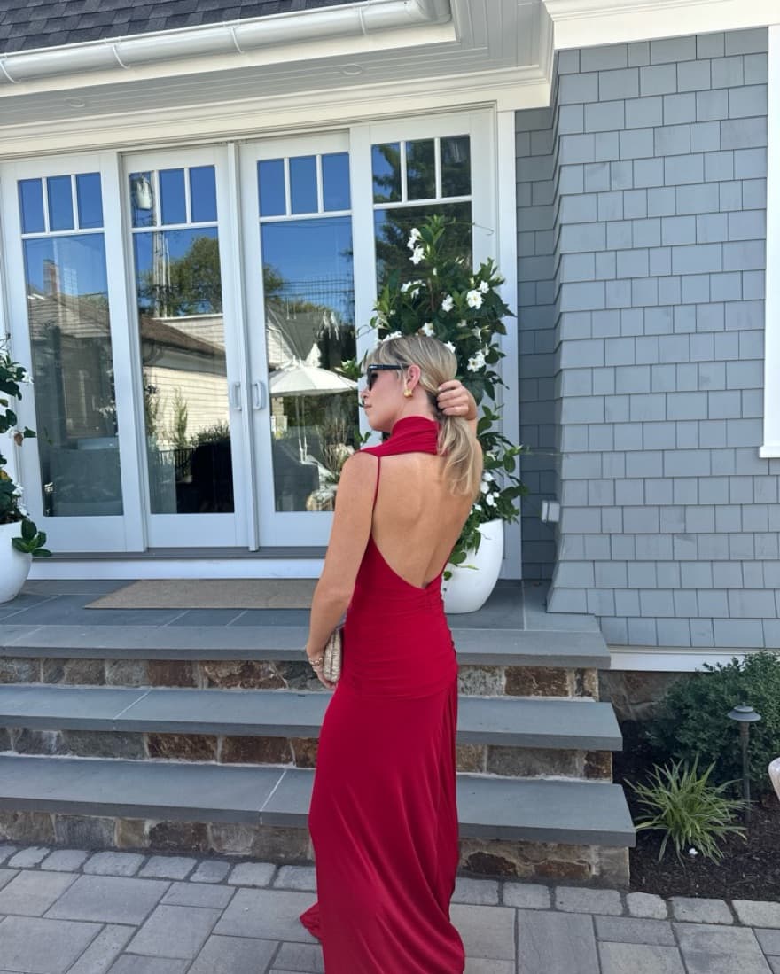 Siedres Red Gown - Image 4