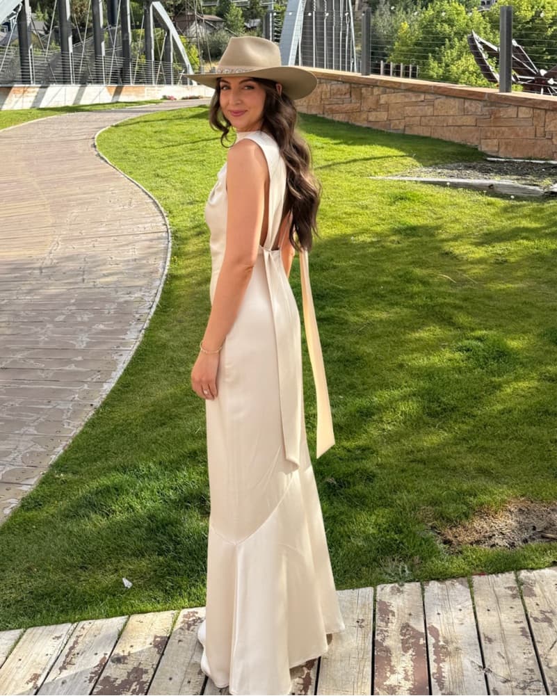 Ivory / white Dress - Image 4