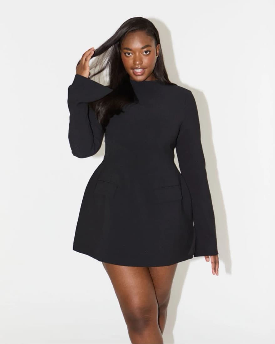 Odd Muse Split Sleeve Mini Dress - Image 4