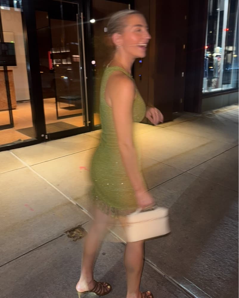 Asta Resort Natalia Dress In Olive Oil - Image 3