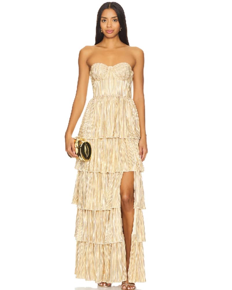Gold Lover And Friends Hattie Gown - Image 1
