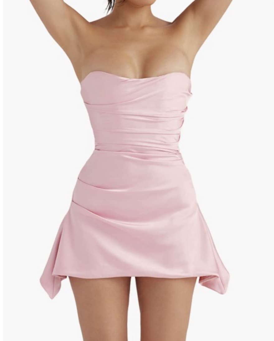 House Of CB Pink Dress - Image 4
