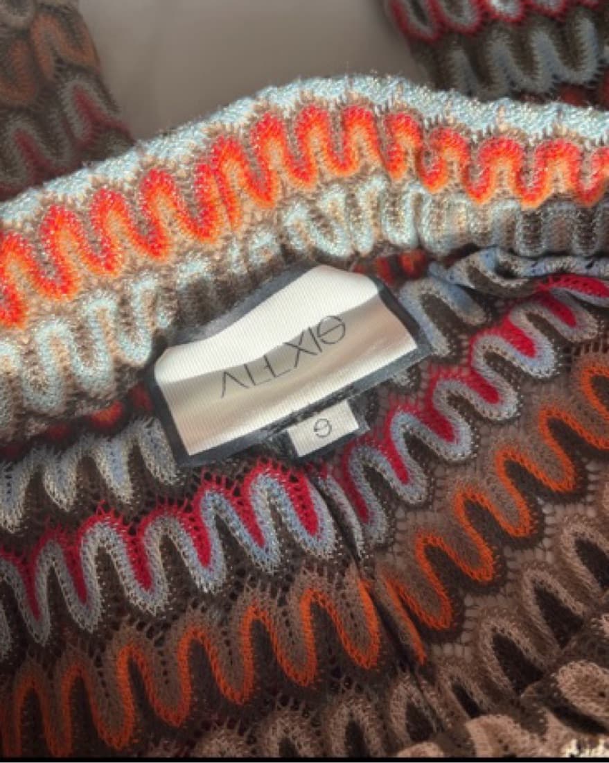 Alexis Xavier Chevron Knit Pants - Image 3