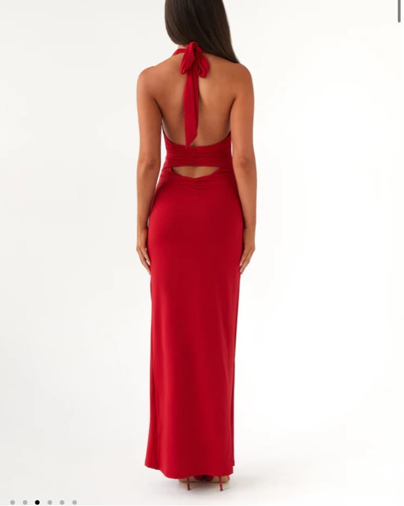 PepperMayo Halter Maxi Dress  - Image 2