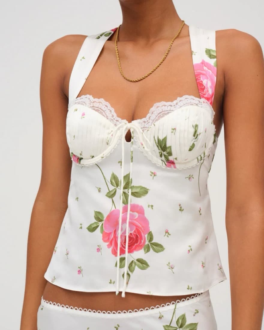 Rosebud Corset Top - Image 1