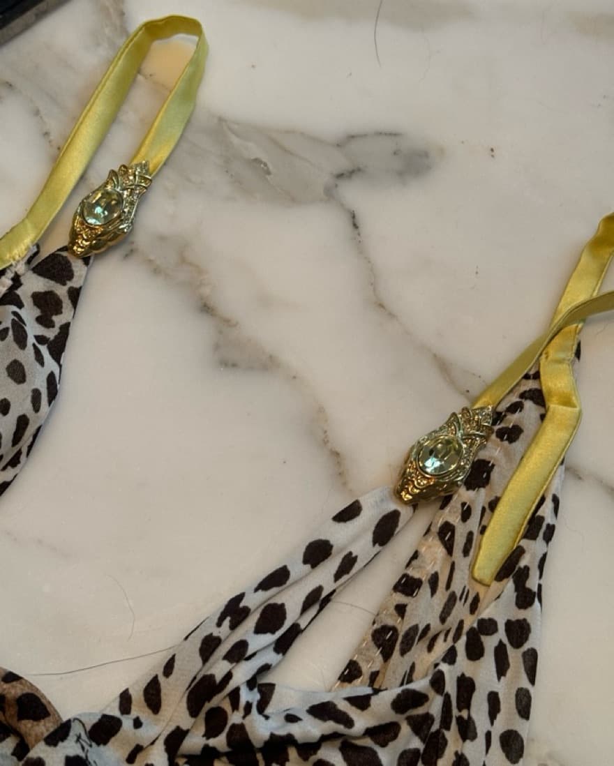 Roberto Cavalli Animal Print Dress - Image 3
