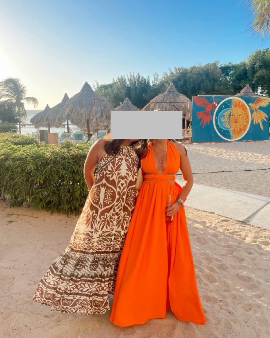Revolve X Michael Costello Kenny Orange - Image 2