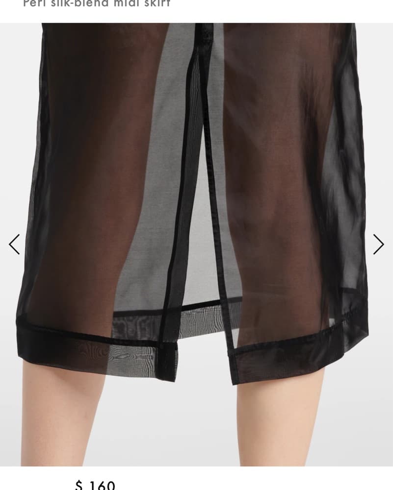 Frankie Shop Peri Silk Blend Mini Skirt - Image 5