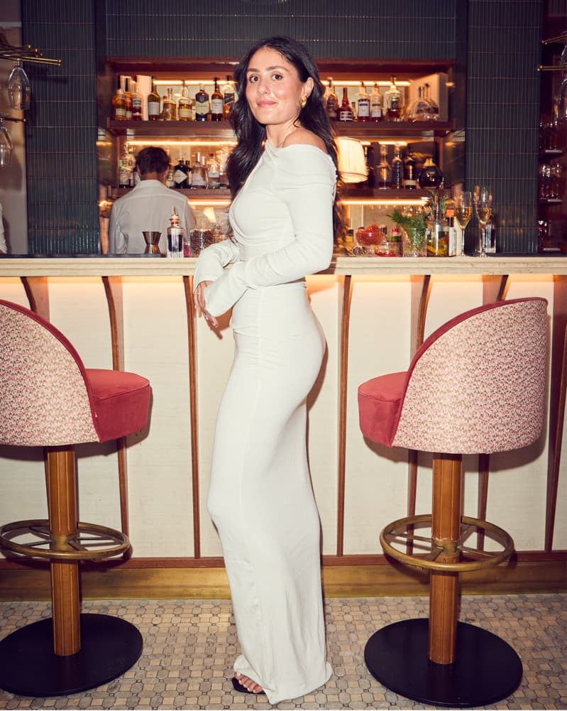 Reyna Maxi Dress In White - Image 4