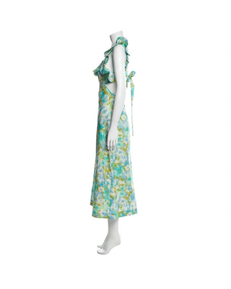 ZIMMERMANN Ruffled floral-print midi - Image 4