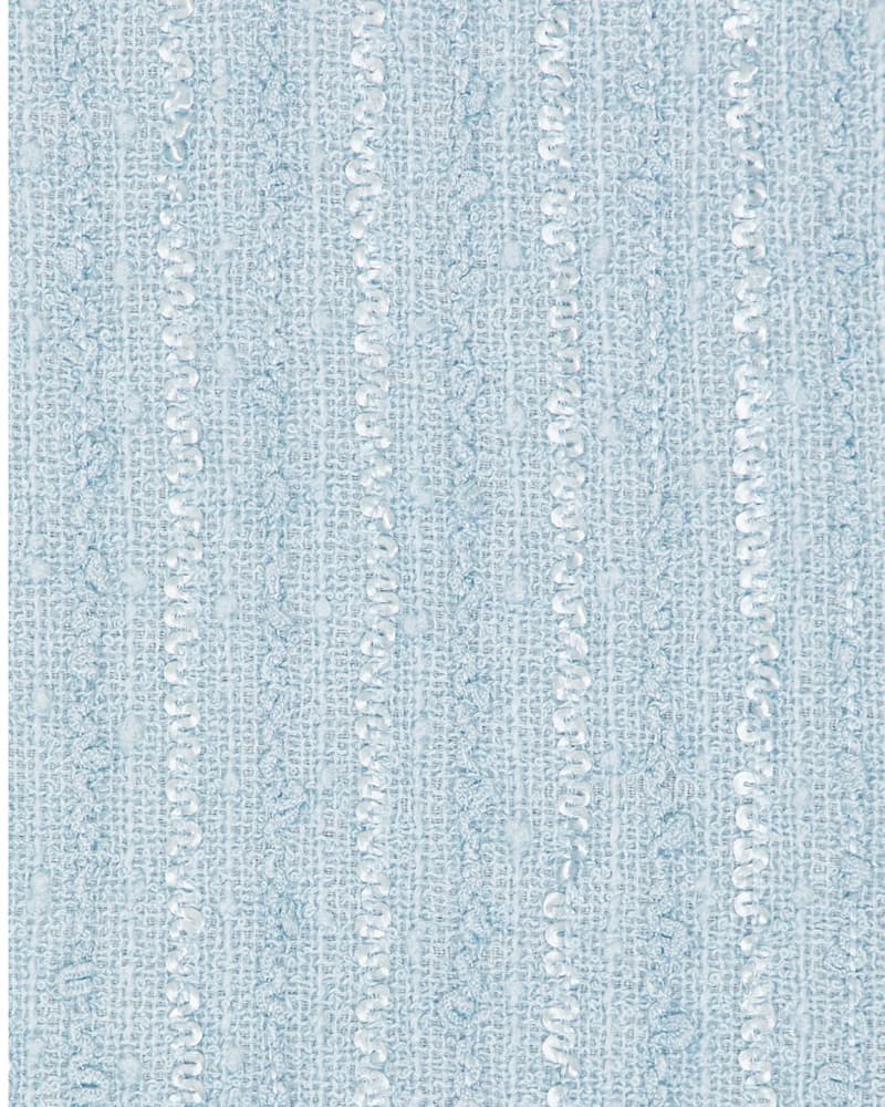 Line & Dot Baby Blue Preppy Skirt - Image 6