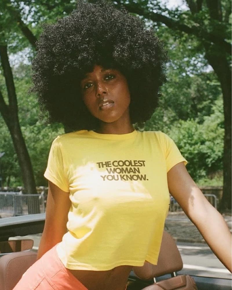 Coolest Woman You Know Baby Tee - Image 1