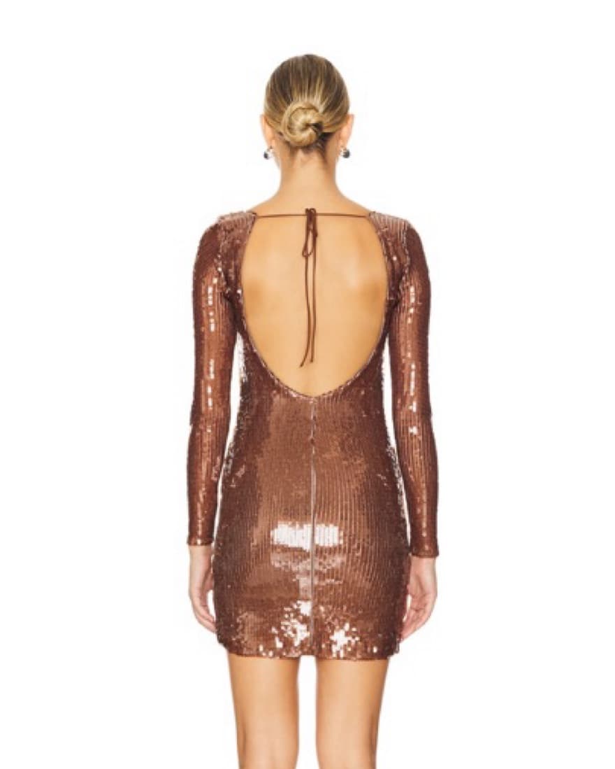 Bardot Verona Sequin Mini Dress - Image 2