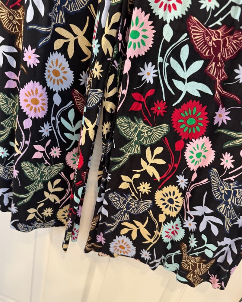 Anthropologie Smocked Print Jumpsuit - Image 4
