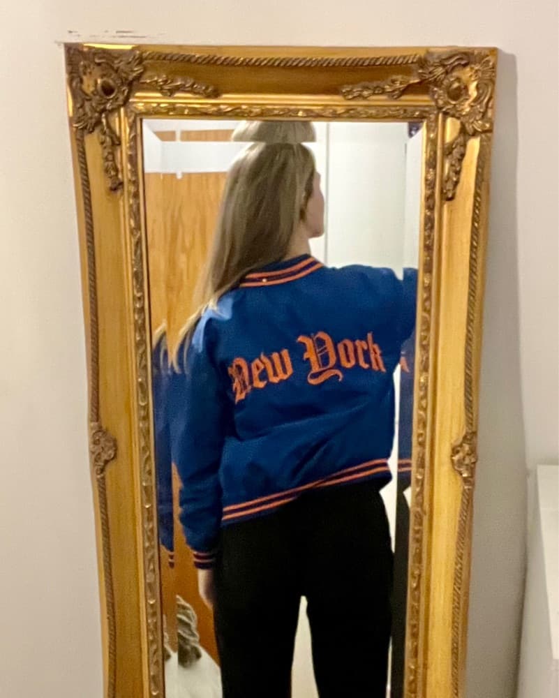 NY Knicks or NY Mets Bomber Jacket - Image 4