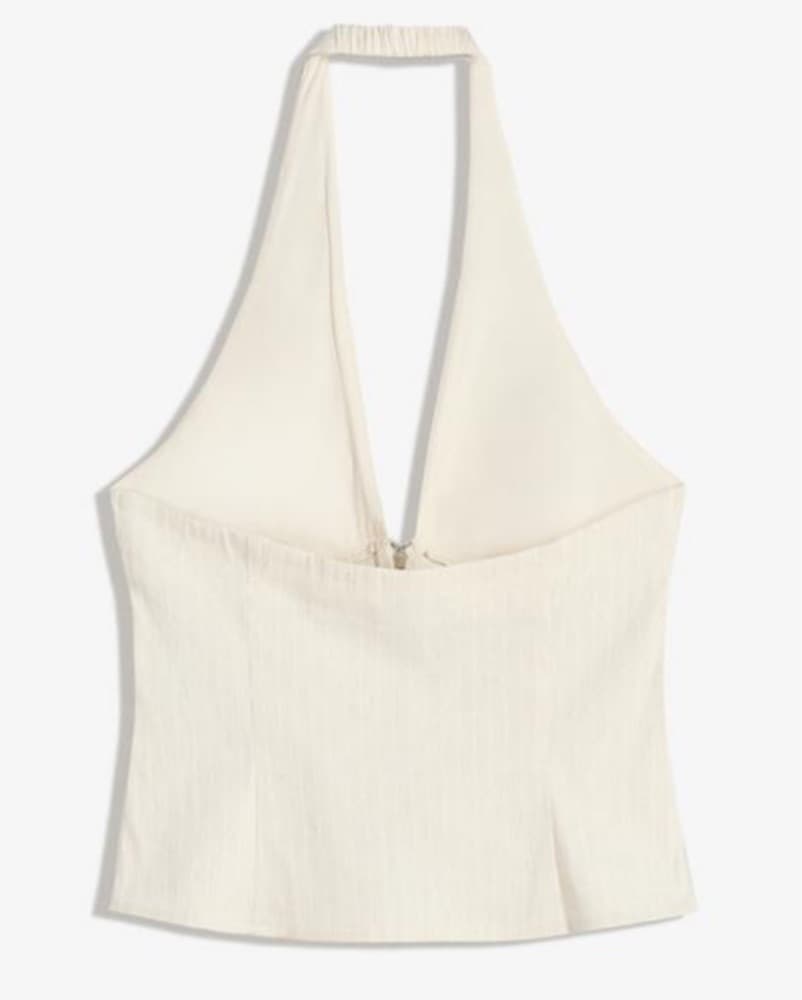 White Halter Top - Image 2