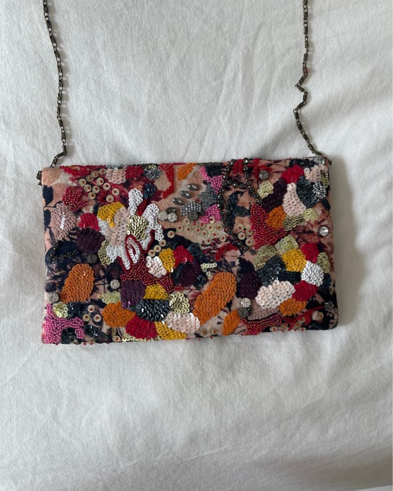 Anthropologie Beaded Clutch - Image 5