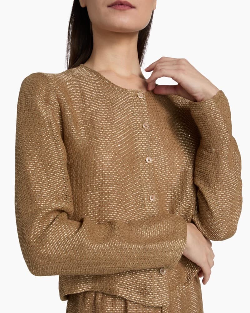 Leset Stella Linen Blend Cardigan - Image 2