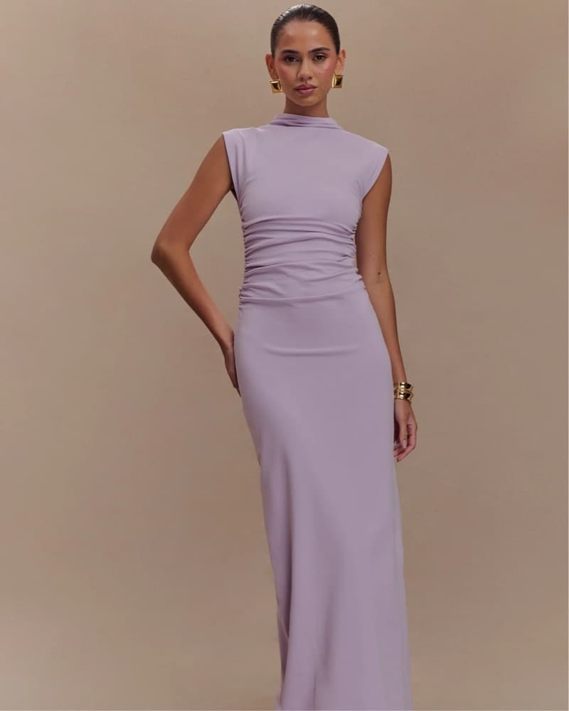 Elliot High Neck Sleeveless Maxi Dress  - Image 1