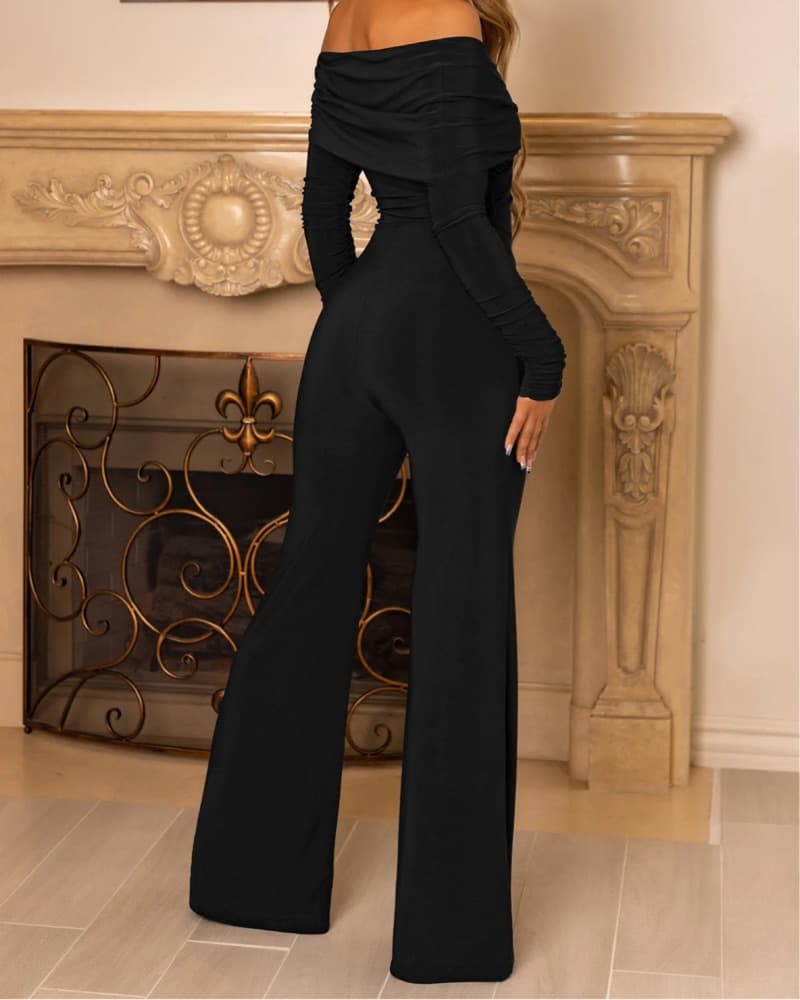 Club London Black Jumpsuit  - Image 2