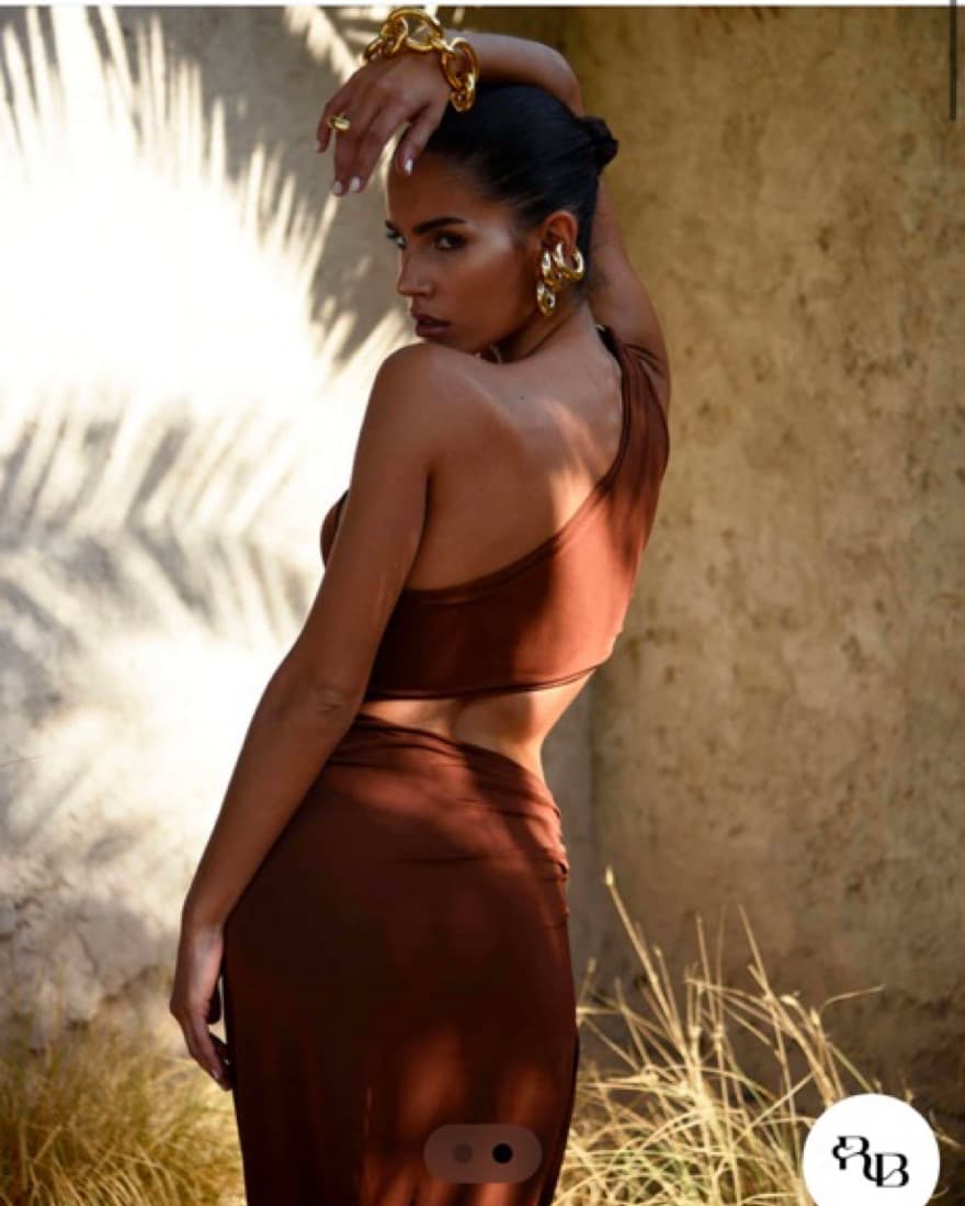 Rat And Boa Cut Out Dress  - Image 2