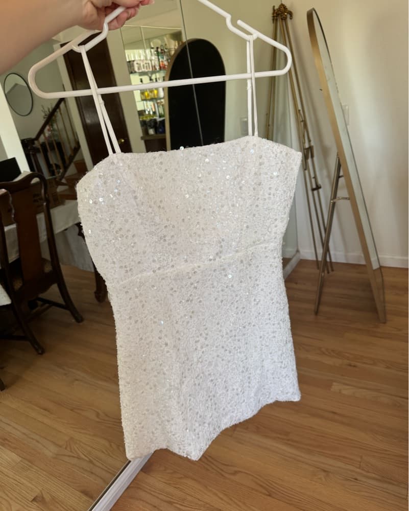 Sparkly White Dress - Image 1